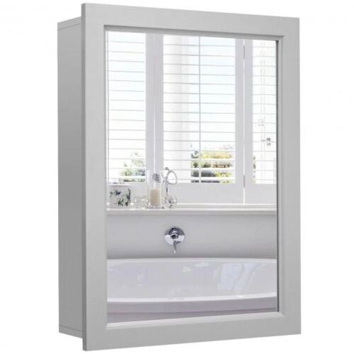 Wall-Mounted Mirrored Medicine Cabinet - Lot 1007