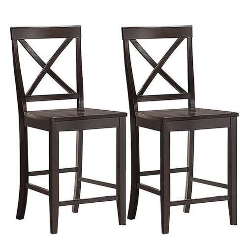 Set of (2) 24" Rubber Wood Dining Chairs - Lot 1166