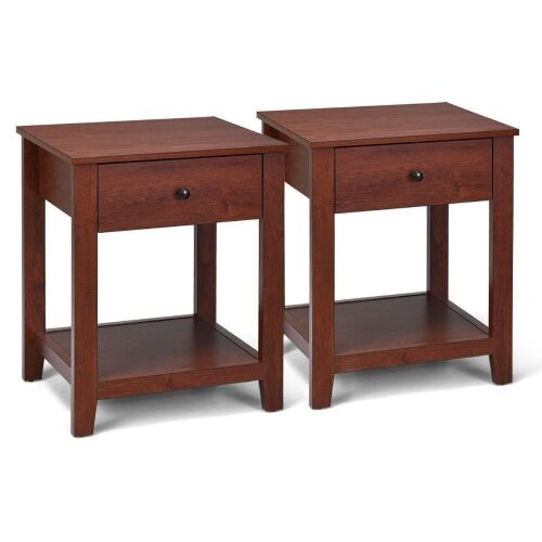 Set of (2) Night Stands - Lot 1185