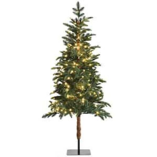 6' Pre-Lit Artificial Pencil Christmas Tree - Lot 1192