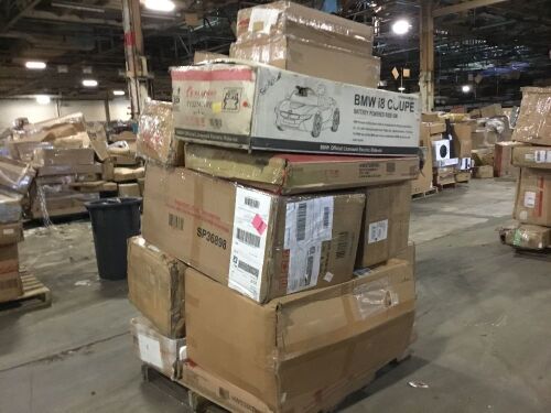 Salvage Pallet. Items Will Be Broken, Damaged and Incomplete.  - Lot 938
