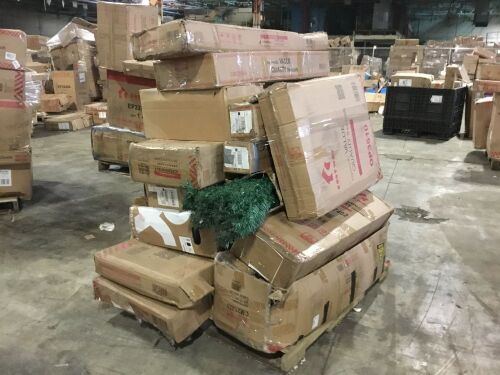 Salvage Pallet. Items Will Be Broken, Damaged and Incomplete.  - Lot 951
