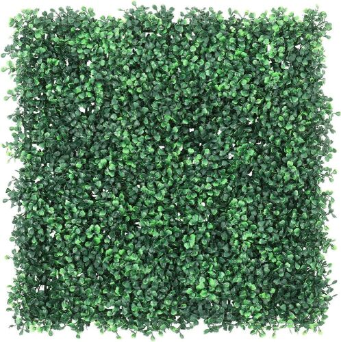 6-Piece 20"x20" Artificial Boxwood Panels/Privacy Screen - Lot 1134