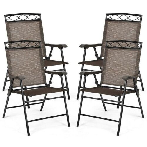 Set of (4) Patio Folding Chairs - Lot 244