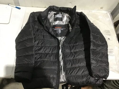Men's 2XL Black Gymax Heated Jacket - Lot 458