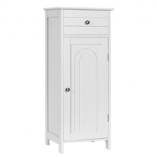 Wooden Storage Cabinet with Drawer and Shelf - Lot 715