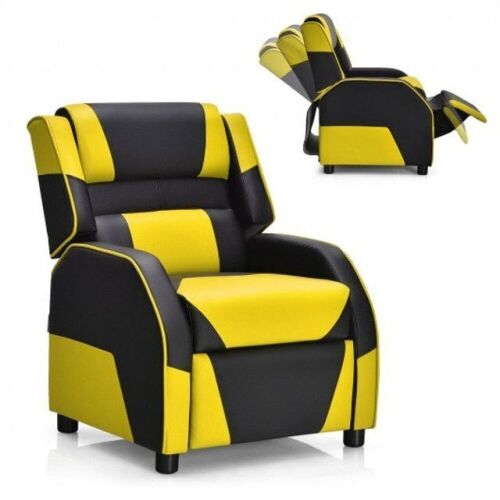 Kids PU Leather Gaming Sofa Recliner - Lot 481