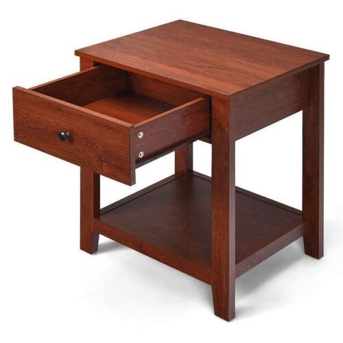 Set of (2) Wood Nightstands - Lot 491