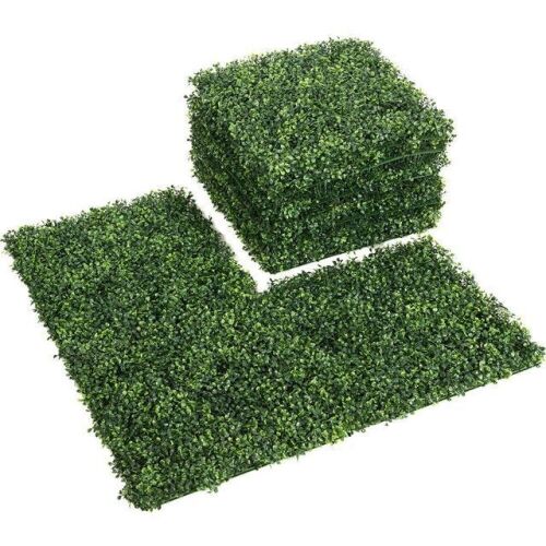 12-Piece 20"x20" Artificial Plant Wall Panel/Privacy Fence - Lot 129