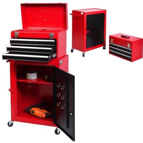 2-Piece Mini Tool Storage Cabinet - Lot 1159