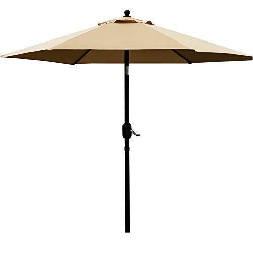 Sunnyglade 7.5' Patio Umbrella with Push Button Tilt/Crank - Lot 232
