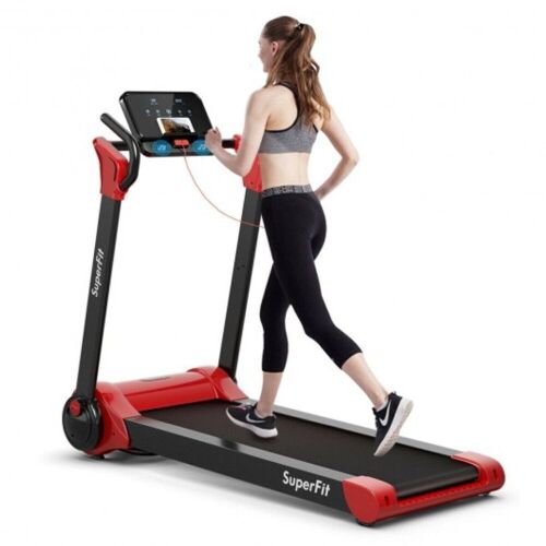 2.25 Hp Electric Motorized Folding Running Treadmill Machine With Led Display - Lot 182