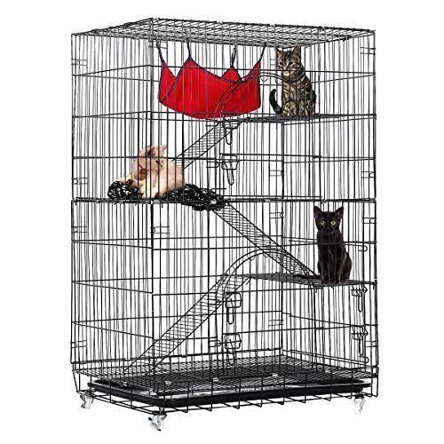 4-Tier Cat Kennel Playpen - Lot 945