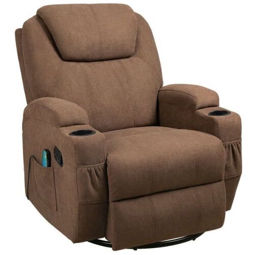 Swivel Rocker Recliner with Massage and Heat - Lot 198