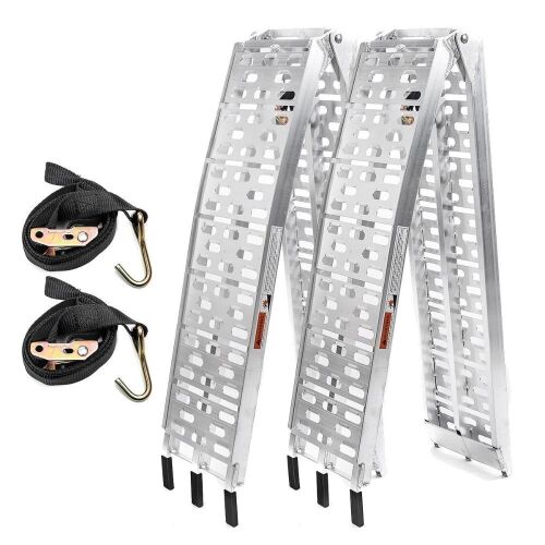 Set of (2) Aluminum Loading Ramps - 1500lb Load Capacity - Lot 38