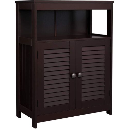 Bathroom Storage Cabinet - Brown - Lot 793