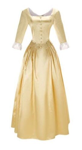 Women's Colonial Lady Corset Plus Size Costume - Large, Gold - Lot 494