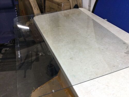 Piece of Plexiglass - Chipped Edge - Lot 527