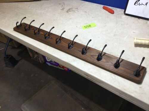 10 Hook Shelf  - Lot 558