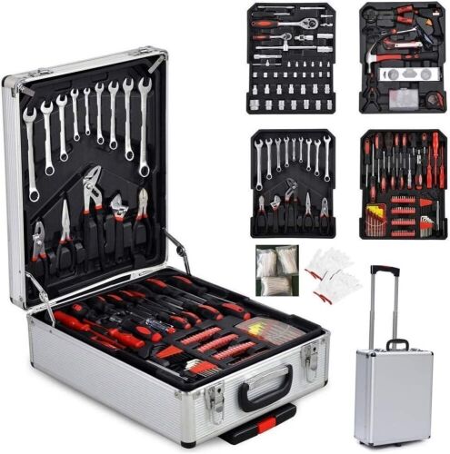 799-Piece Aluminum Tool Box Set with Wheels - Lot 892