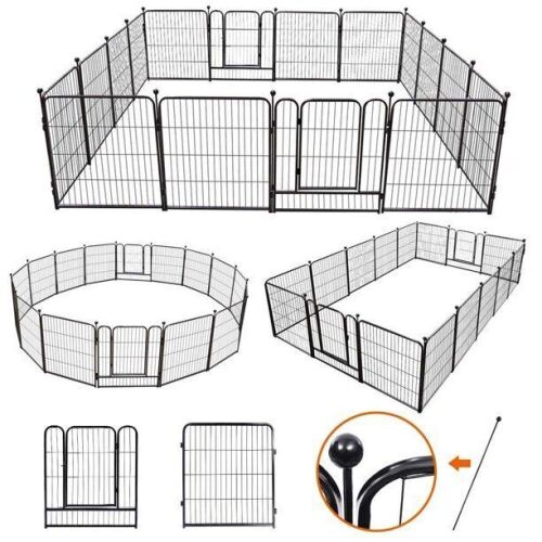 Tooca 32" 16 Panel Dog Fence - Lot 850