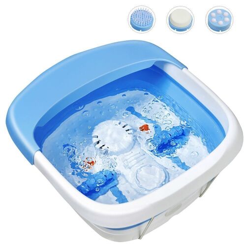Heated Foot Spa Bath Massager Collapsible Design - Lot 830