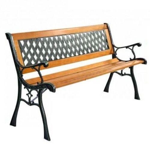 Outdoor Cast Iron Patio Bench - Lot 953