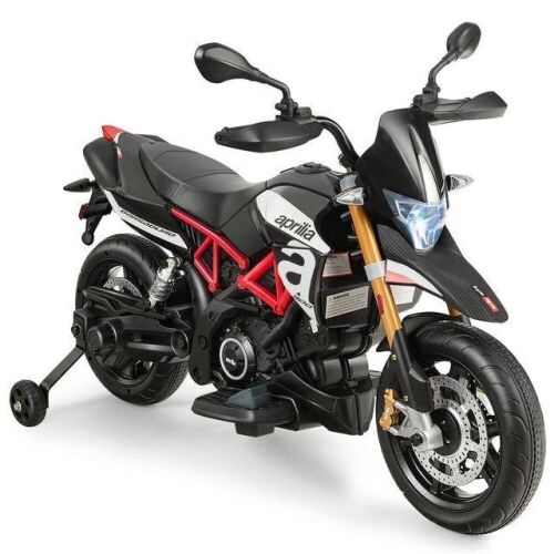 Kids 6V Ride-On Motorcycle - Aprilia Licensed - Lot 1092