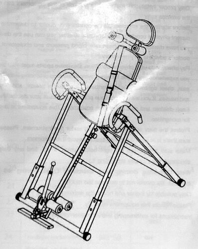 Fitness Inversion Table - Lot 698