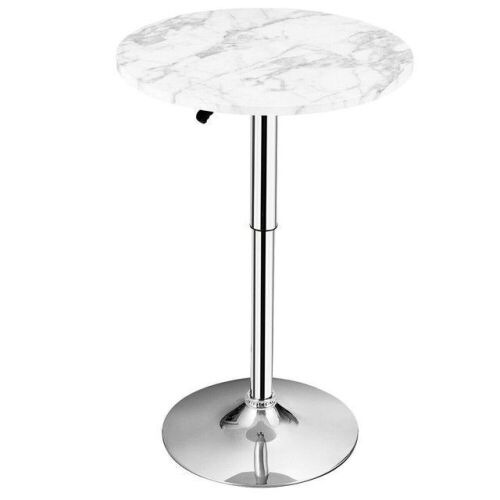 Round Height-Adjustable Bar Table - Lot 1189