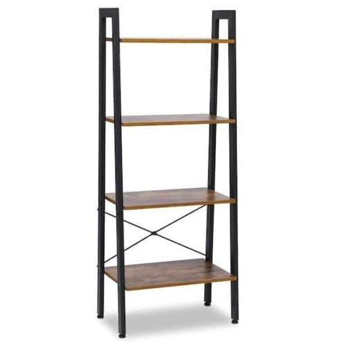 4-Tier Wooden/Metal Shelf - Lot 1101