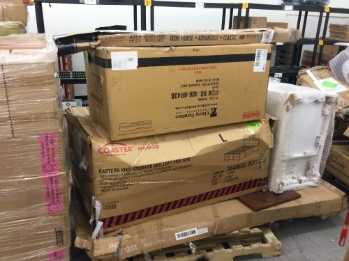 Pallet of Misc. Furniture Pieces, Unknown Condition, Ecommerce Return - Lot 29