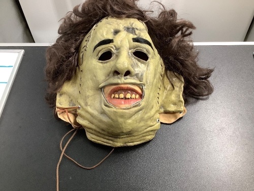 Texas Chainsaw Massacre Rubber Mask, Appears New - Lot 192