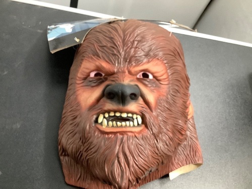 Monsters Wolfman Mask, Appears New - Lot 193