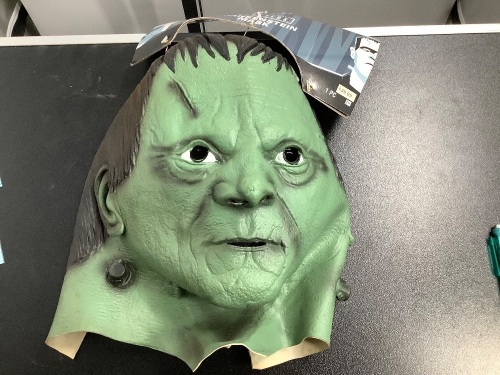 Monsters Frankenstein Mask, Appears New - Lot 198
