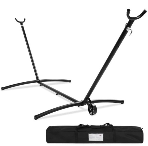 Portable Heavy-Duty Steel Hammock Stand w/ Built-In Wheel, Case - 9ft, Appears New/Box Damaged - Lot 228