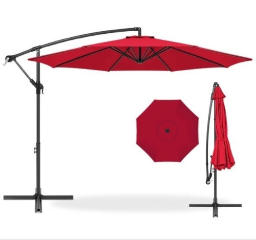 Offset Hanging Patio Umbrella - 10ft, Appears New - Lot 259