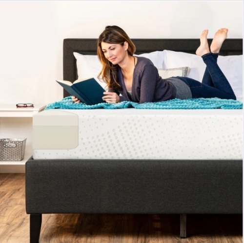 10in Dual Layered Memory Foam Mattress w/ CertiPUR-US Certified Foam, Queen, Appears New - Lot 243