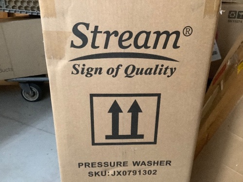 Stream High Pressure Washer, Appears New - Lot 122