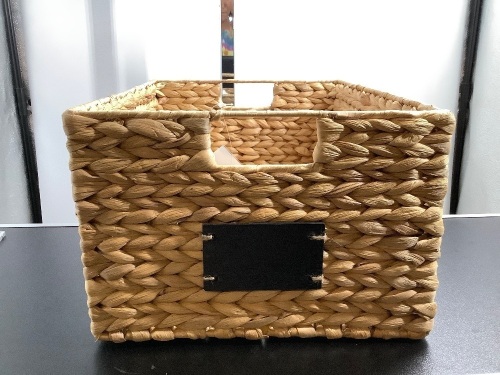 Lot of (2) Decorative Storage Basket, Appears New - Lot 110