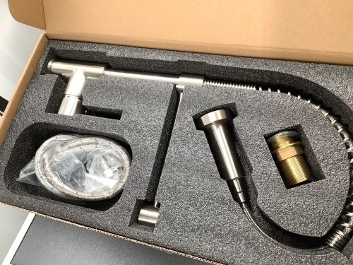 Morotel Spring Single Handle Sink Faucet, Appears New - Lot 339