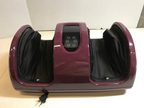 Shiatsu 360 Foot and Calf Massager, Powers On, Appears New/ Box Damaged - Lot 301
