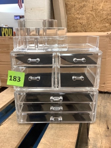 Acrylic Storage Containers - Lot 183