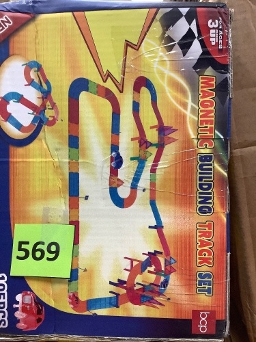 Magnetic Building Track Set - Lot 569