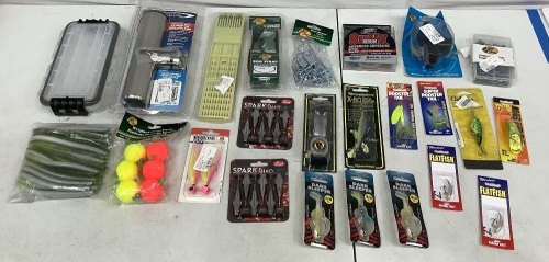 Lot of (24) Fishing Accessories - Lot 116