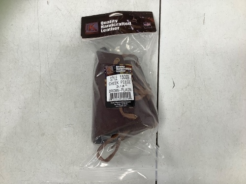 3/4" Rise Leather Rifle Cheek Rest - Lot 149