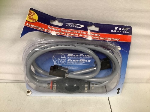 6'x3/8" Mercury Outboard Fuel Line Assembly - Lot 158
