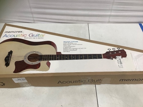 38" Full Size Acoustic Guitar - Lot 189