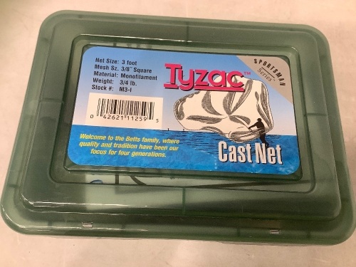 Tyzac Cast net 3' - Lot 255