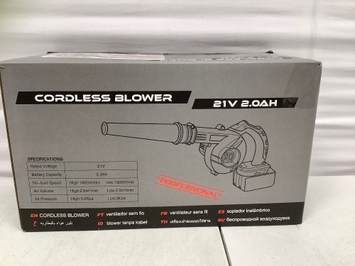 Cordless Blower - Lot 294